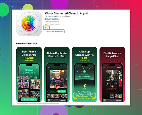 Clever Cleaner Interface Sample