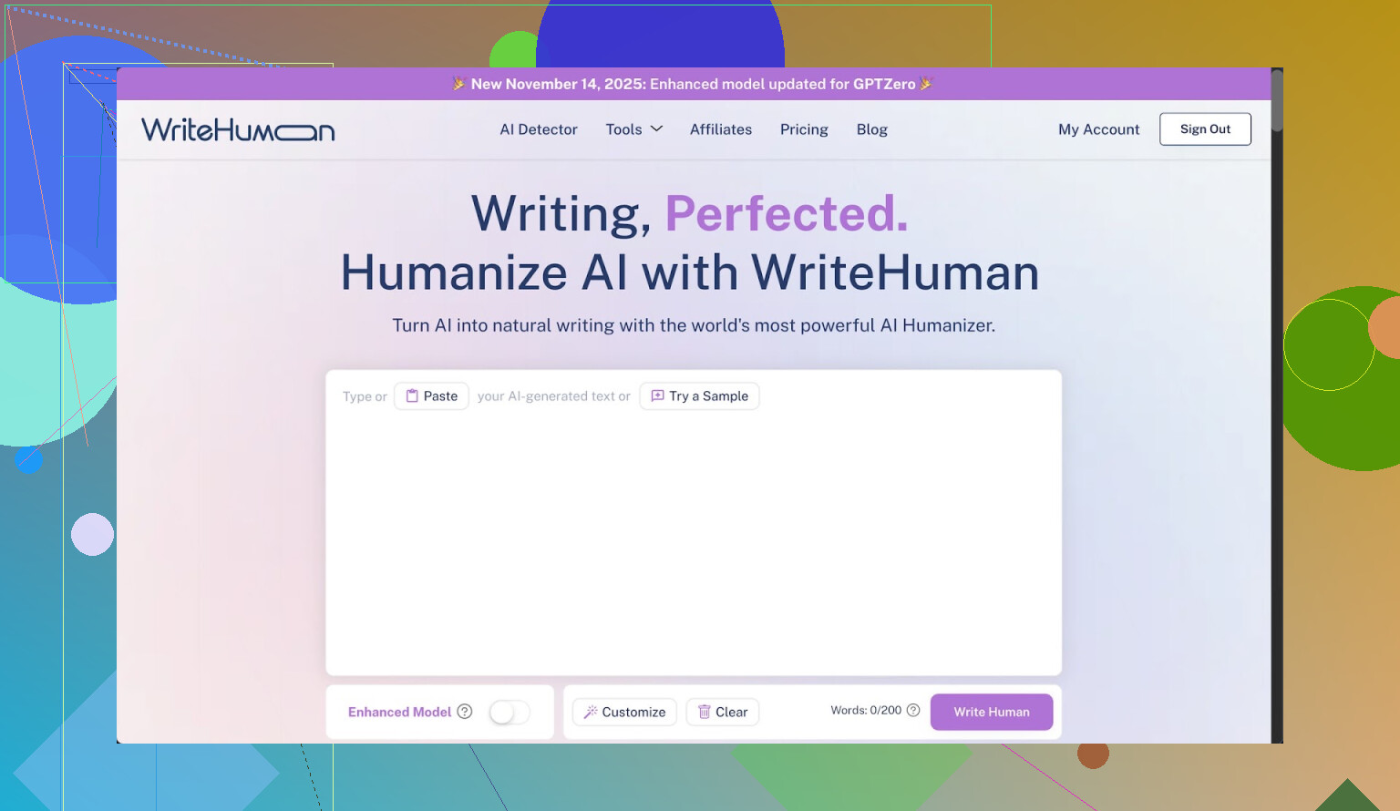 WriteHuman AI Review