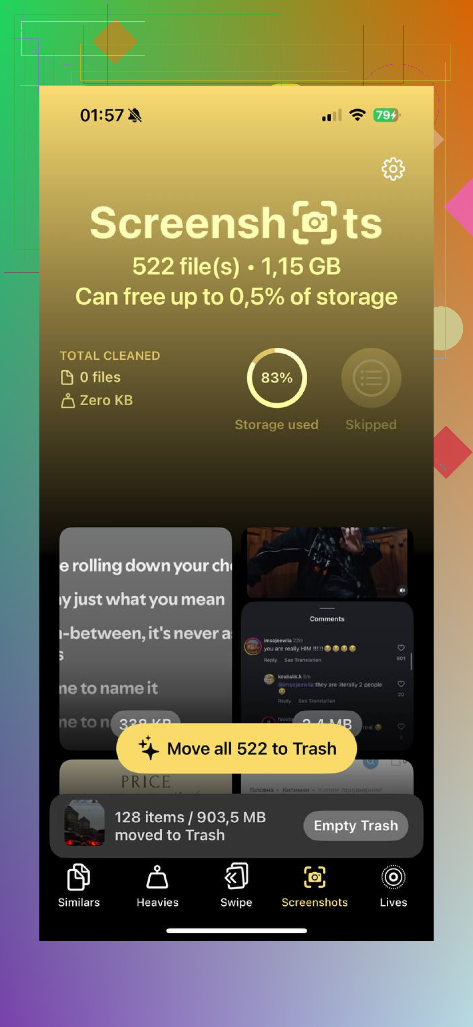 Wie lösche ich Screenshots gleichzeitig auf iPhone und iPad?