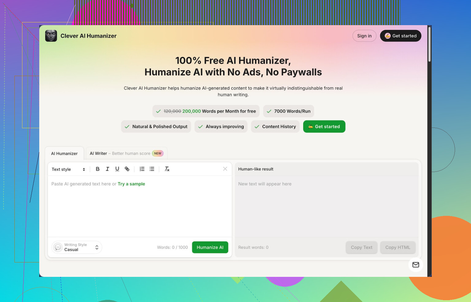 1. Clever AI Humanizer Review