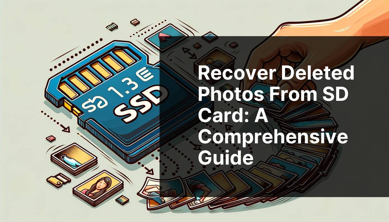 Recover Deleted Photos from SD Card A Comprehensive Guide