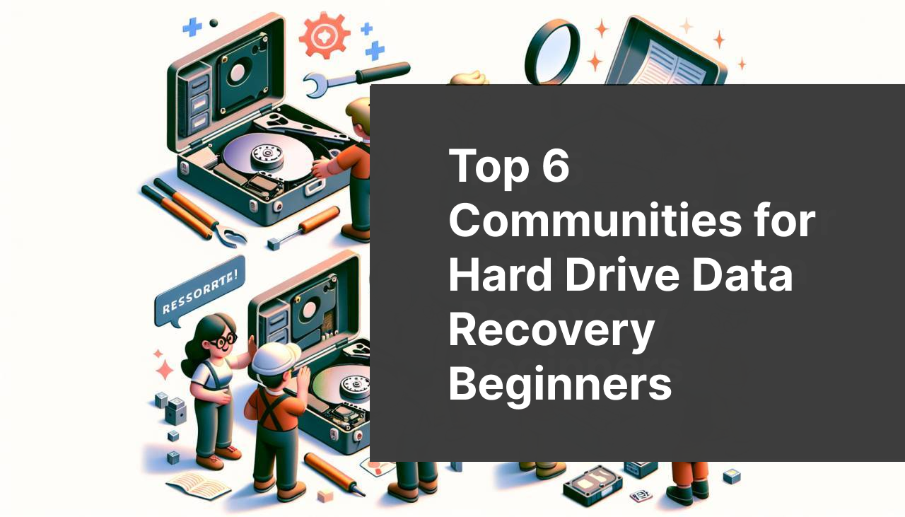 TOP 6 communities for Hard Drive Data Recovery Beginners