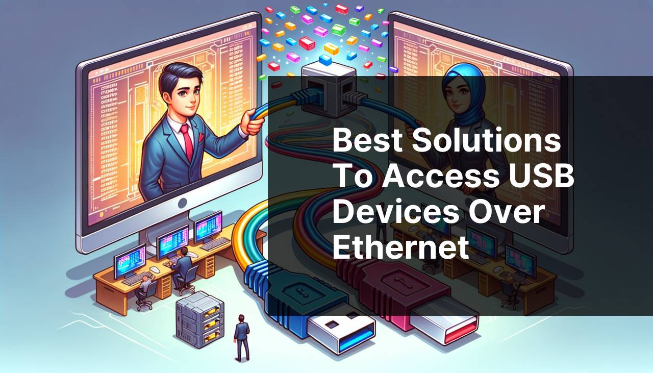 Best Solutions to Access USB Devices Over Ethernet