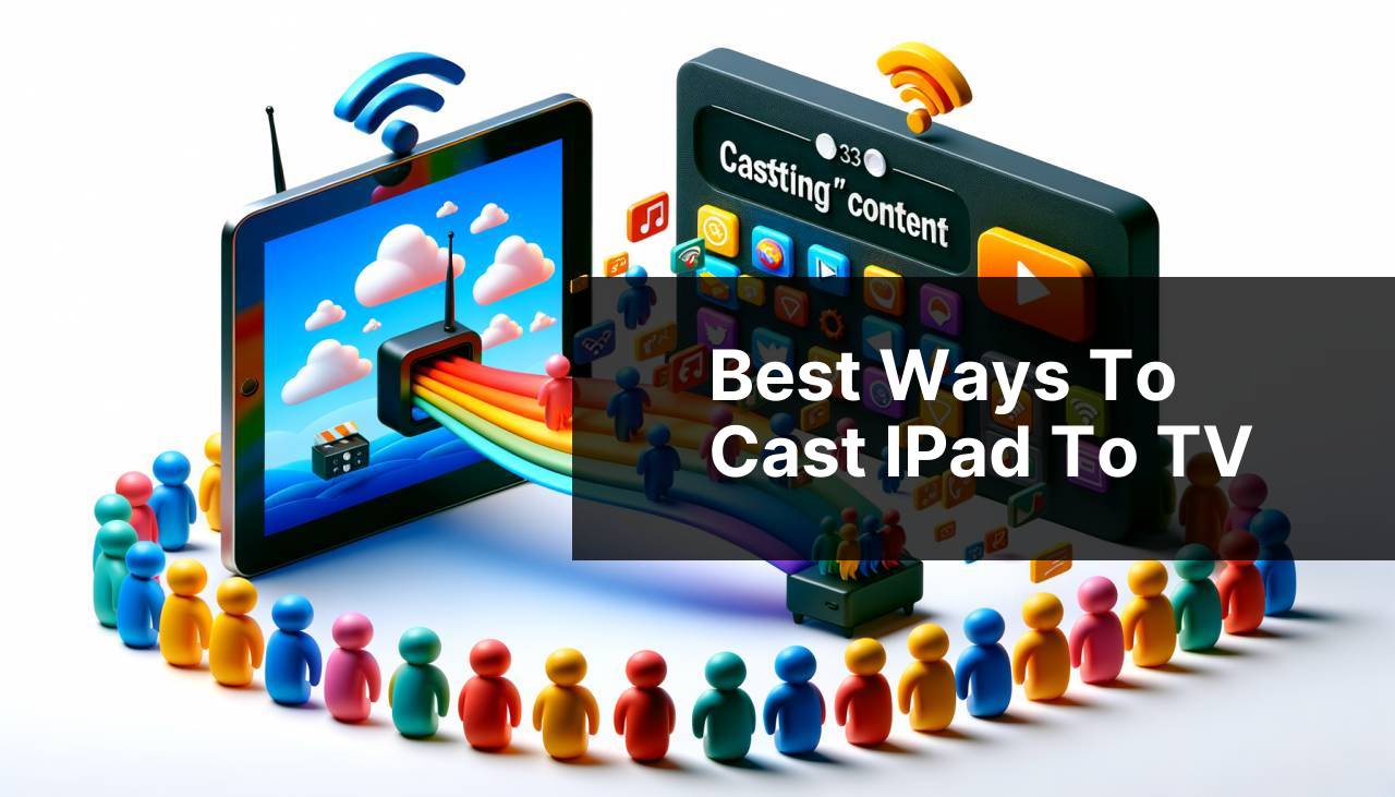 Best Ways to Cast iPad to TV