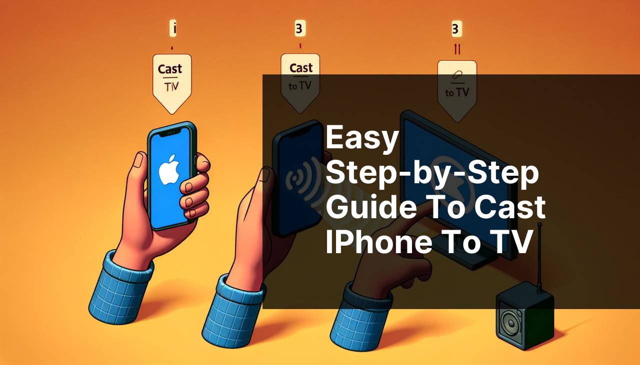 Easy Step-by-Step Guide to Cast iPhone to TV