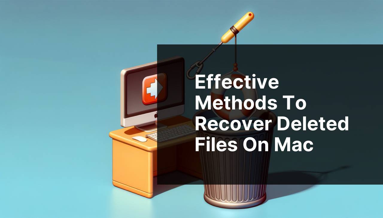 Effective Methods to Recover Deleted Files on Mac