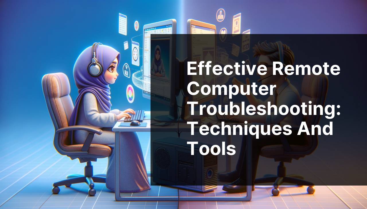 Effective Remote Computer Troubleshooting: Techniques and Tools