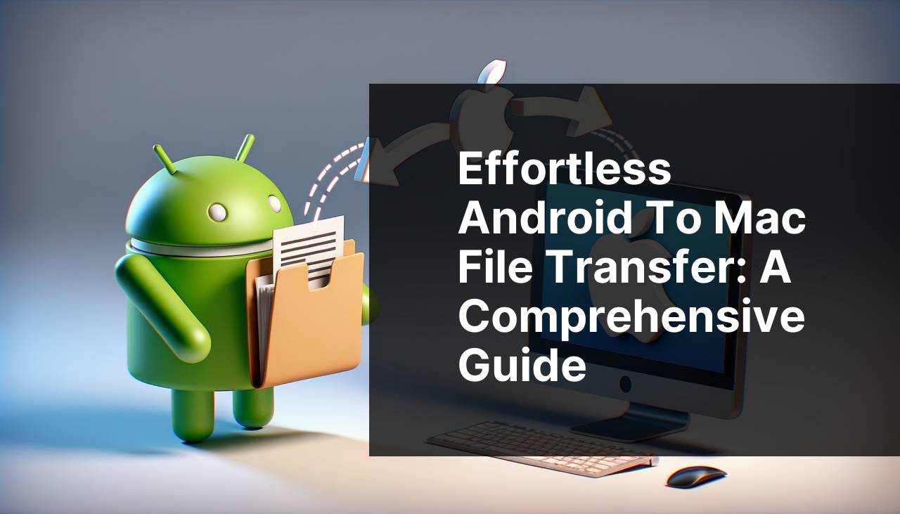 Effortless Android to Mac File Transfer: A Comprehensive Guide
