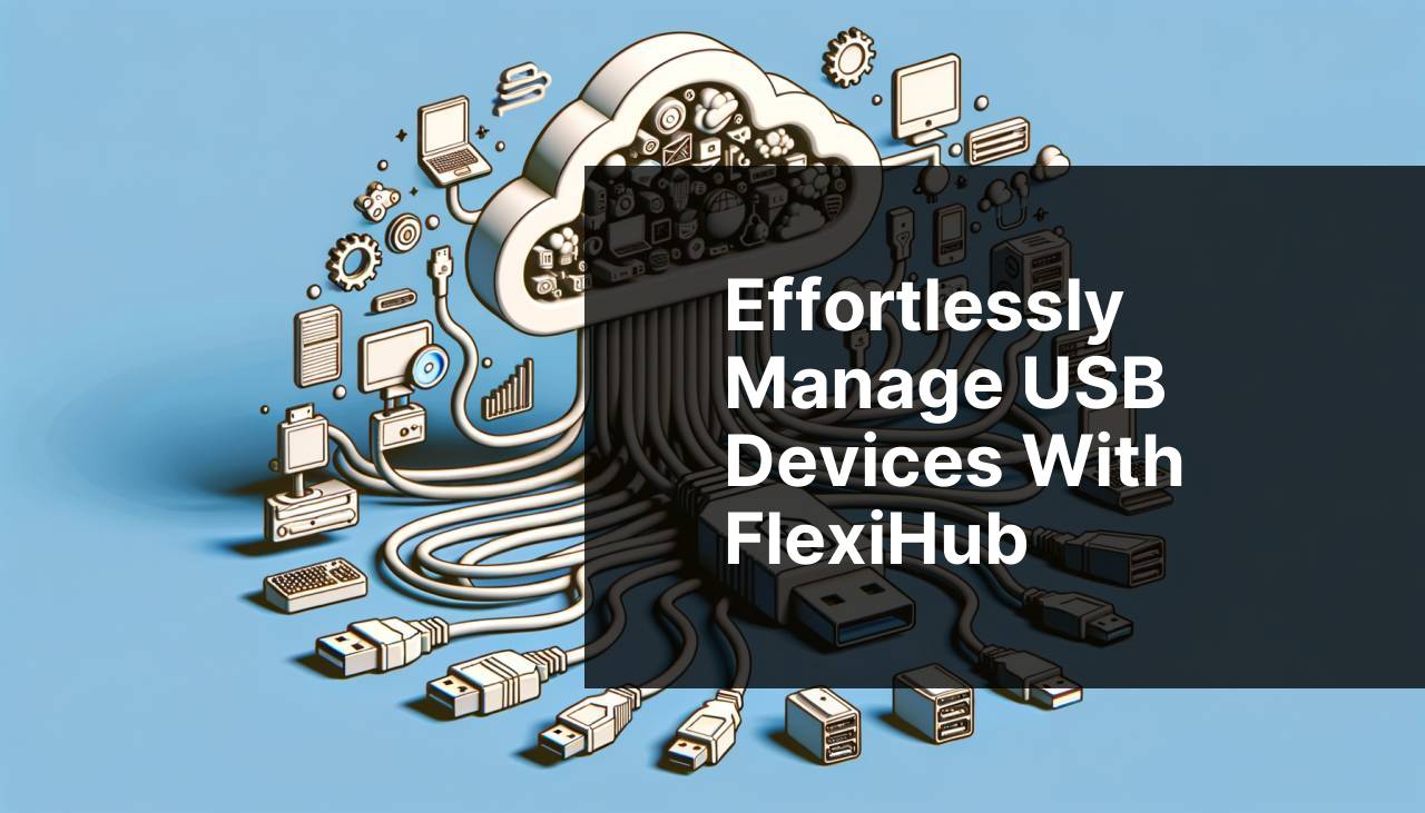 Effortlessly Manage USB Devices with FlexiHub