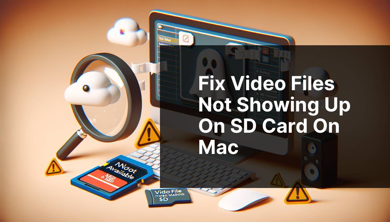 Fix Video Files Not Showing Up on SD Card on Mac