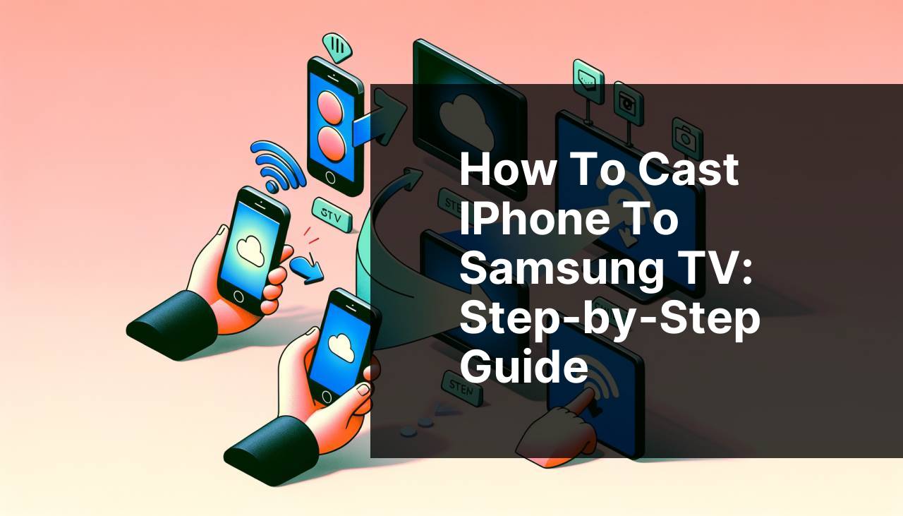 How to Cast iPhone to Samsung TV: Step-by-Step Guide