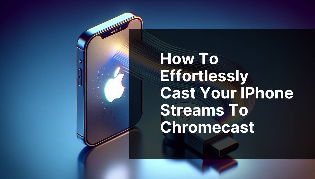 How to Effortlessly Cast Your iPhone Streams to Chromecast