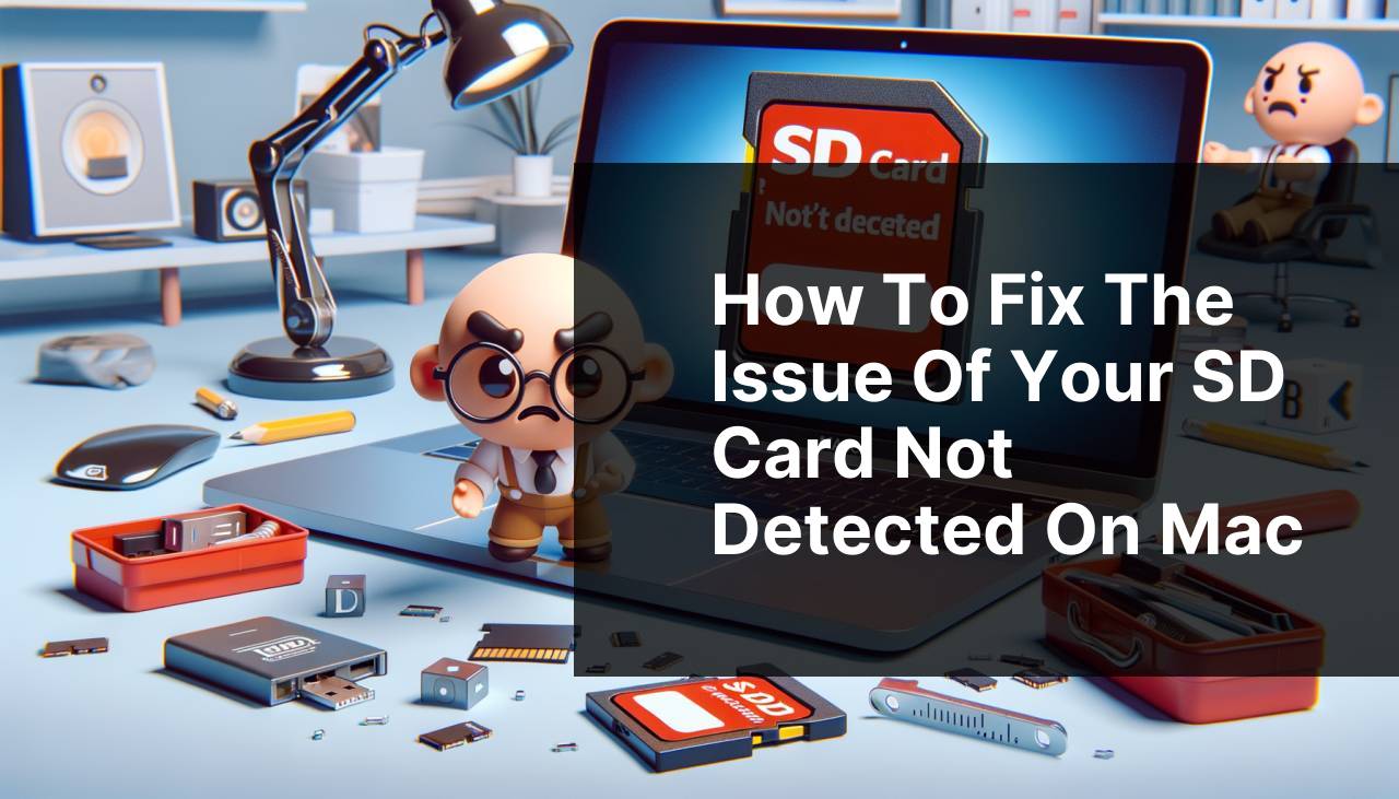 How to Fix the Issue of Your SD Card Not Detected on Mac