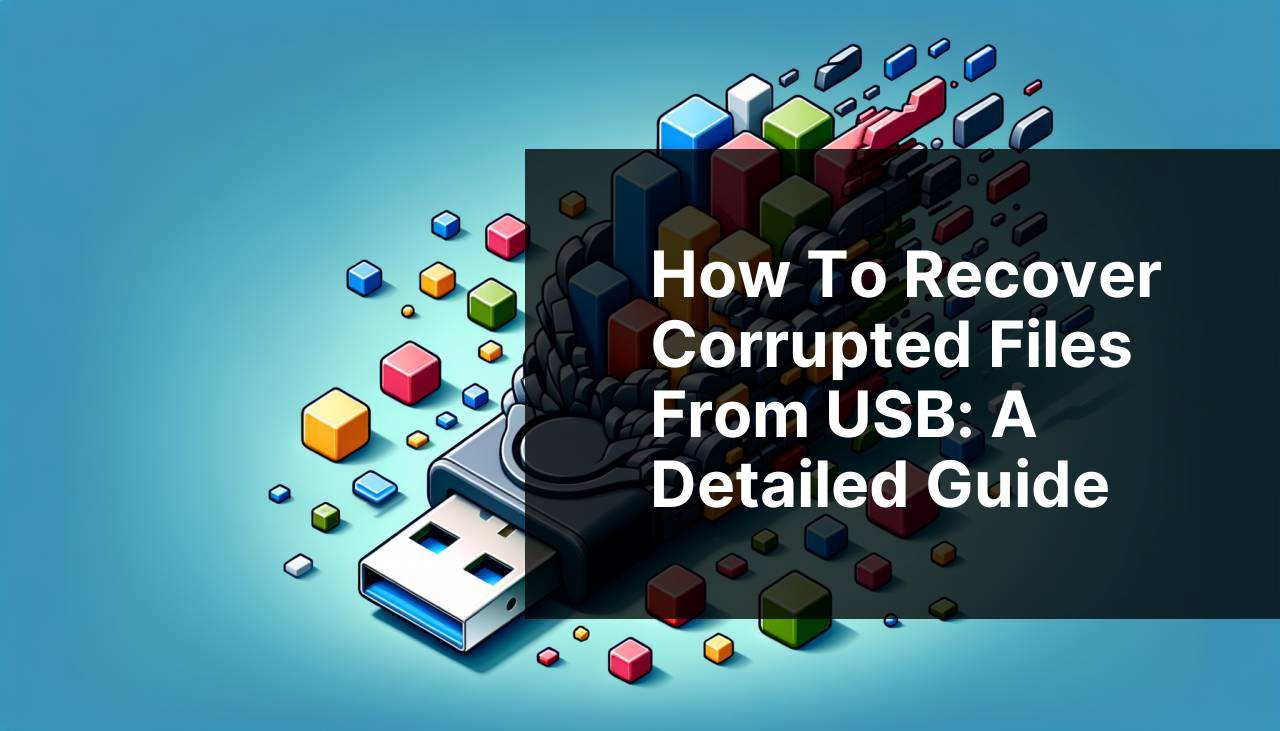 How to Recover Corrupted Files from USB: A Detailed Guide