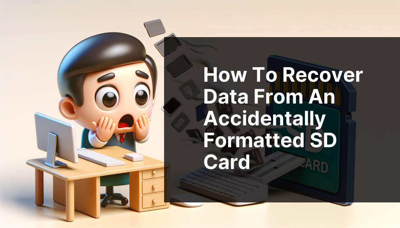 How to Recover Data from an Accidentally Formatted SD Card