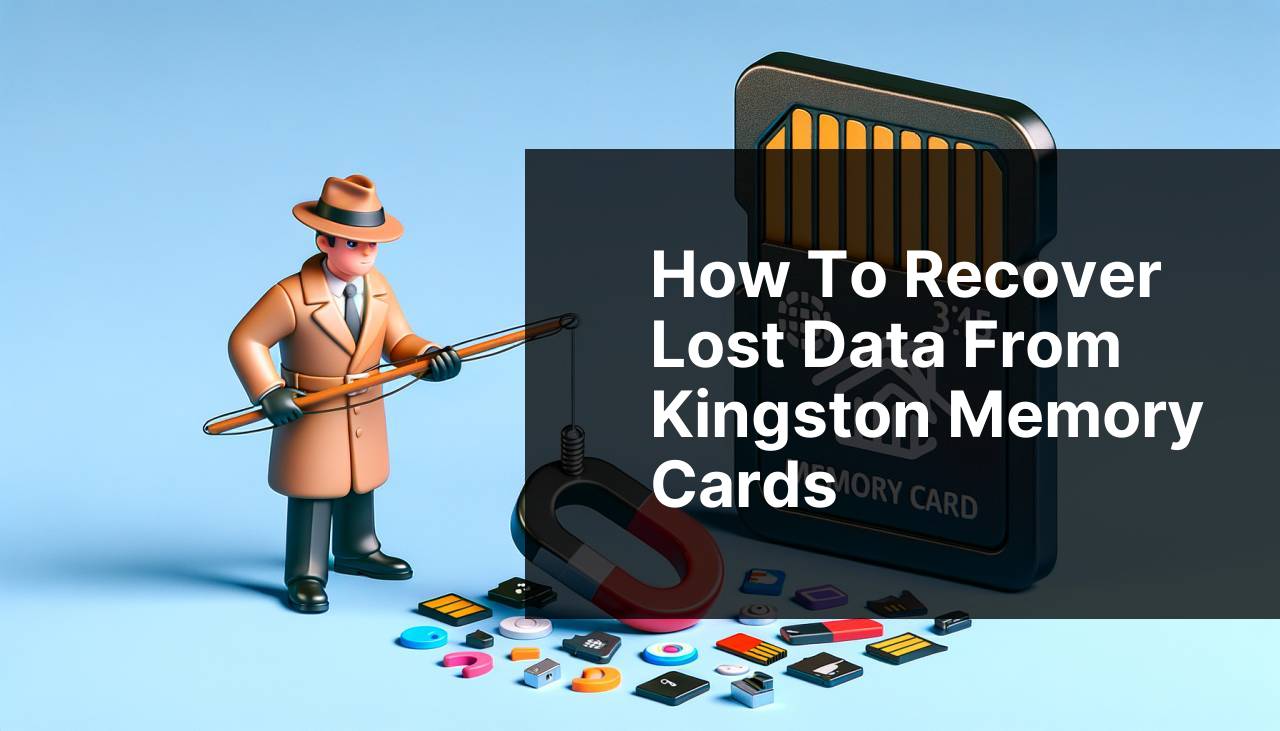 How to Recover Lost Data from Kingston Memory Cards