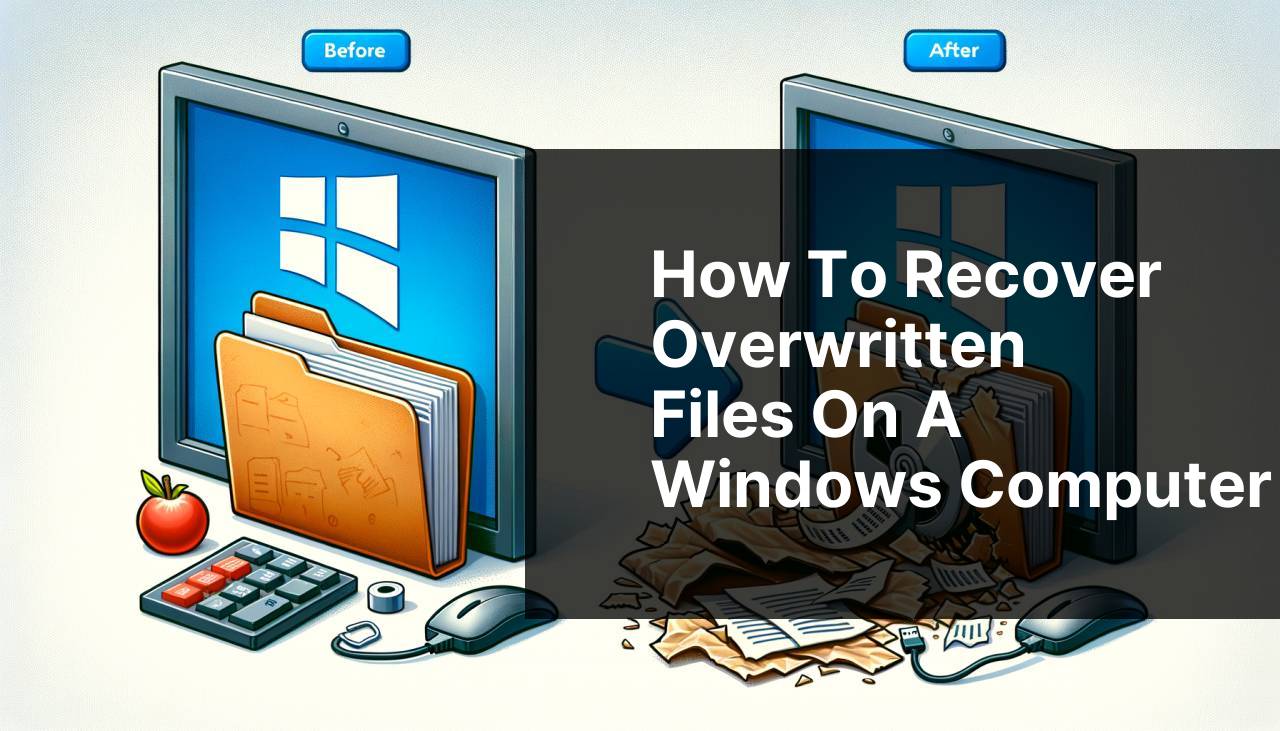 How to Recover Overwritten Files on a Windows Computer