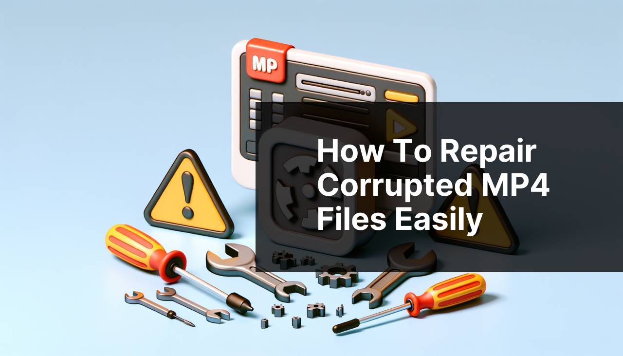 How to Repair Corrupted MP4 Files Easily