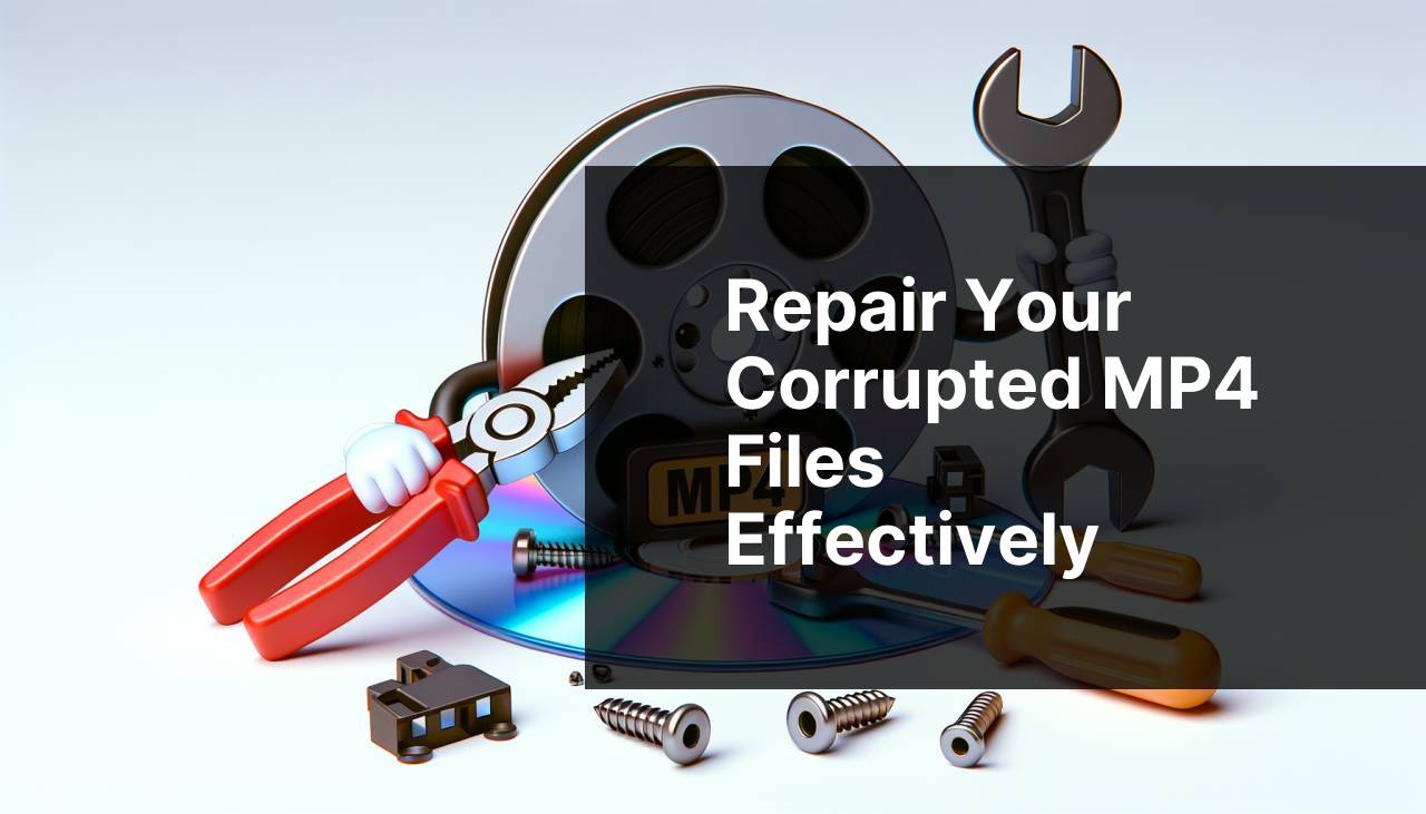 Repair Your Corrupted MP4 Files Effectively