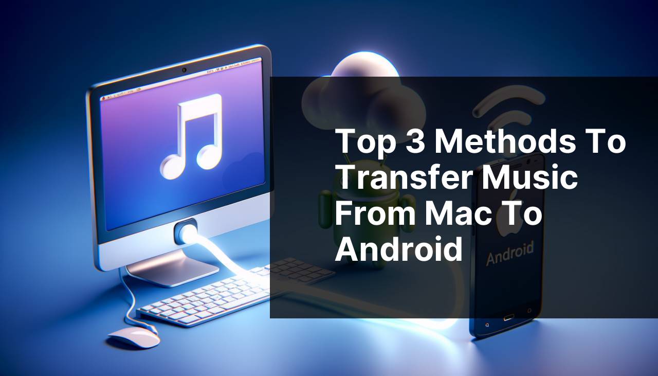 Top 3 Methods to Transfer Music from Mac to Android