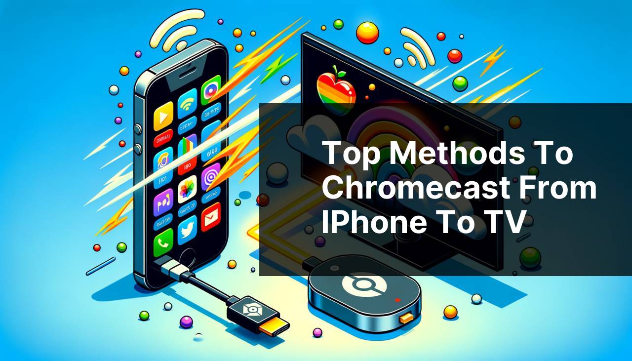 Top Methods to Chromecast from iPhone to TV