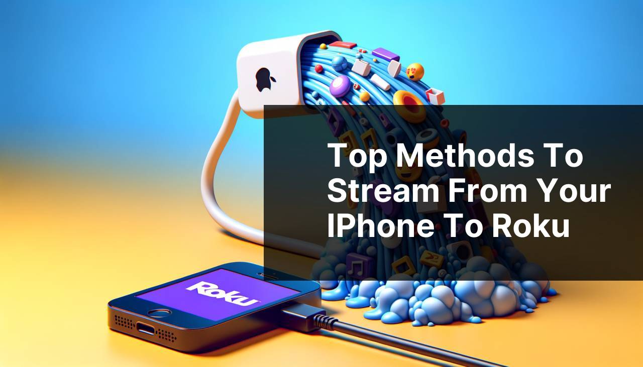 Top Methods to Stream from Your iPhone to Roku