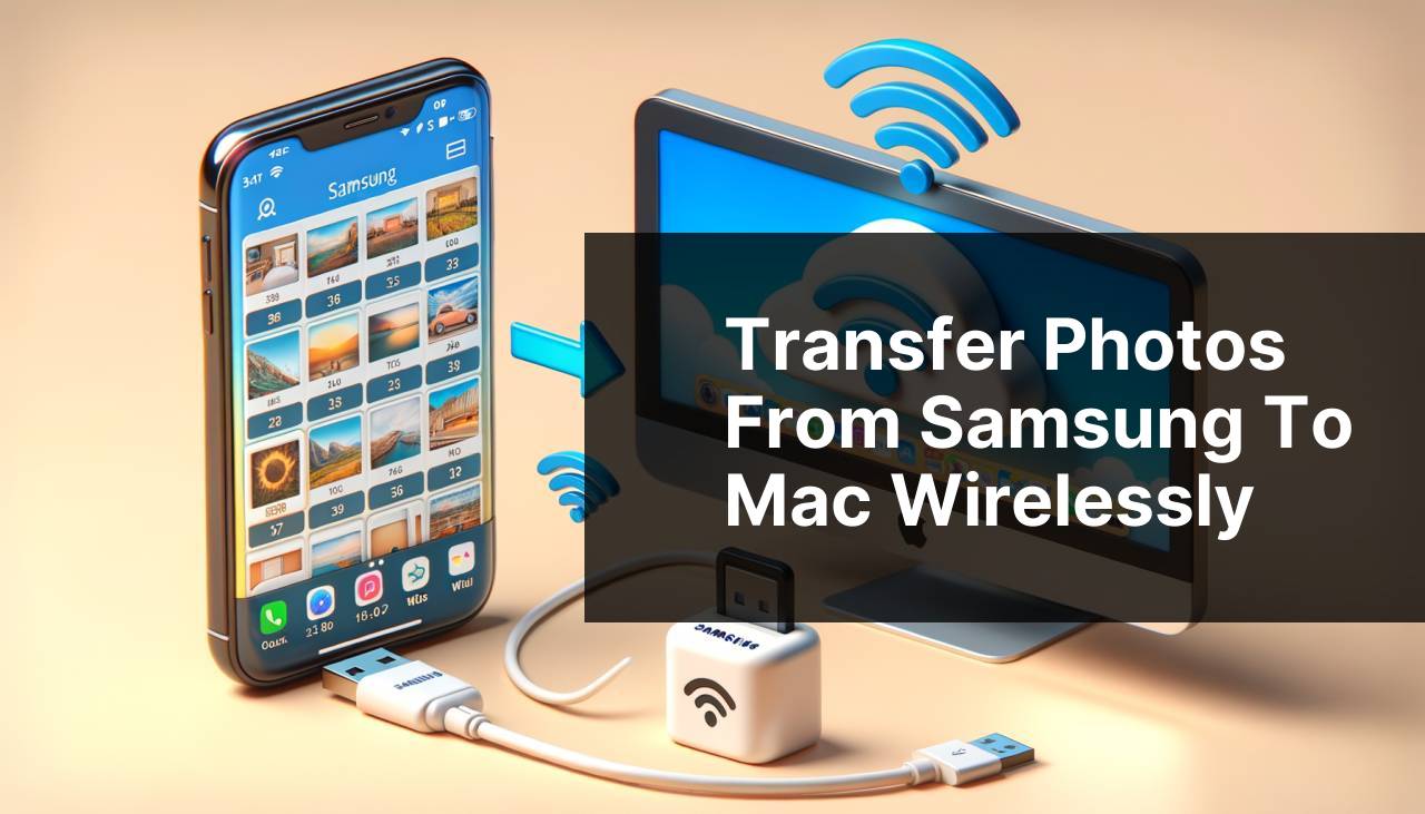 Transfer Photos from Samsung to Mac Wirelessly