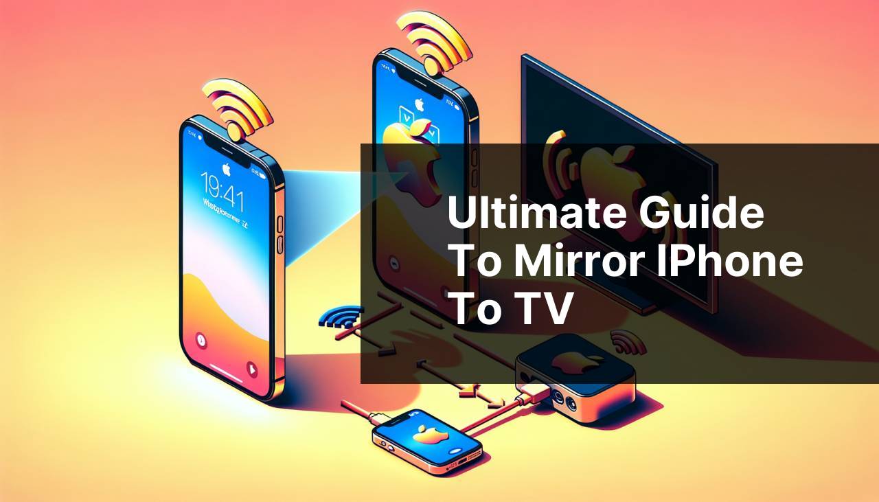 Ultimate Guide to Mirror iPhone to TV