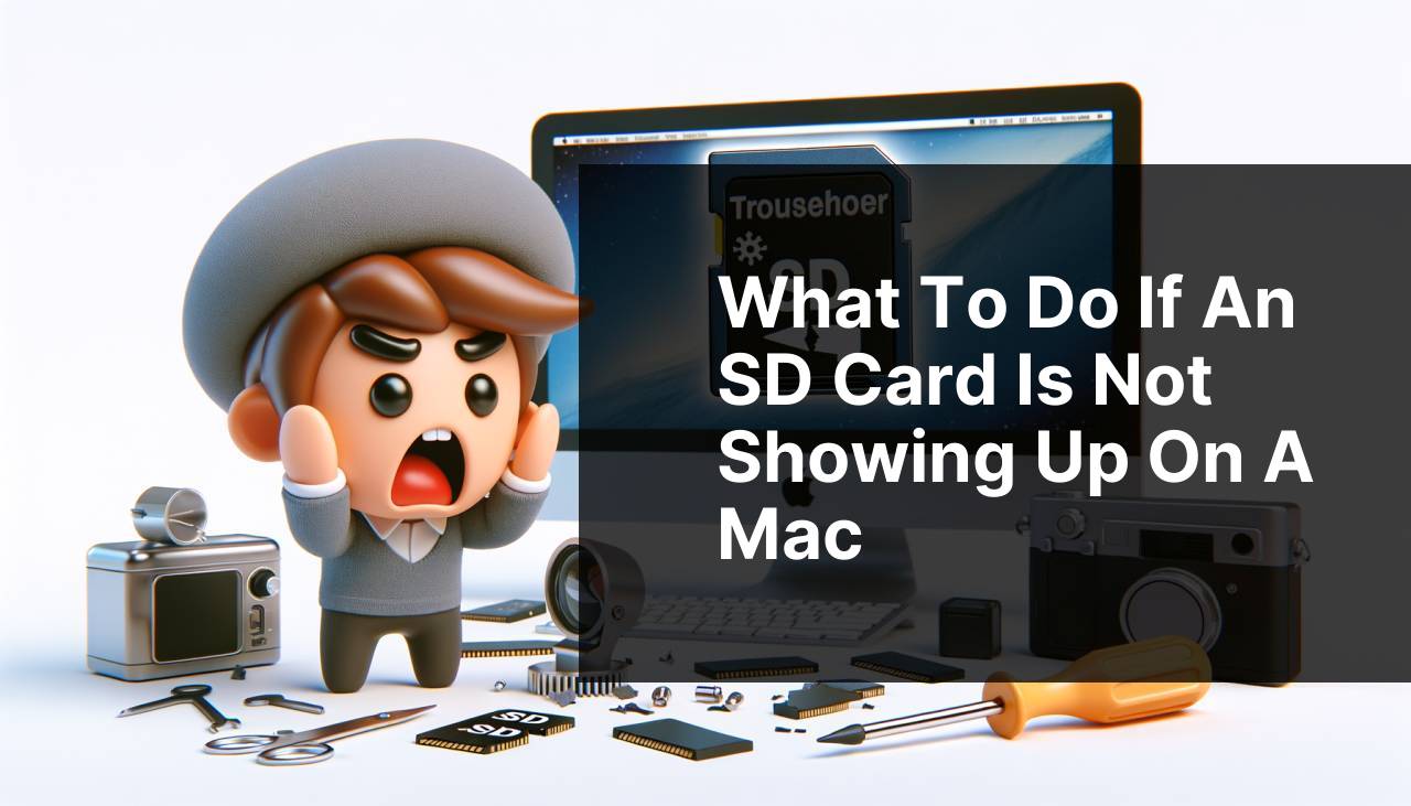 What to Do if an SD Card is Not Showing up on a Mac