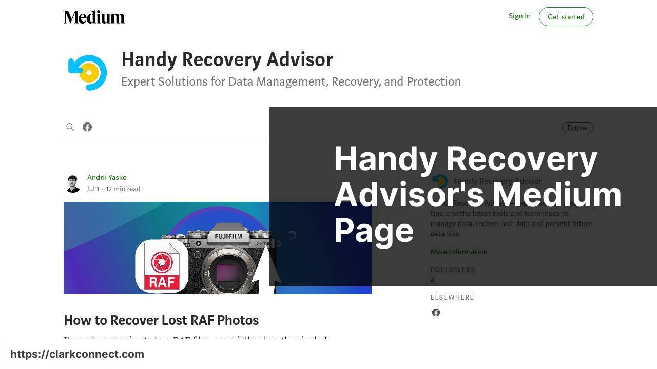 https://medium.com/handyrecovery screenshot