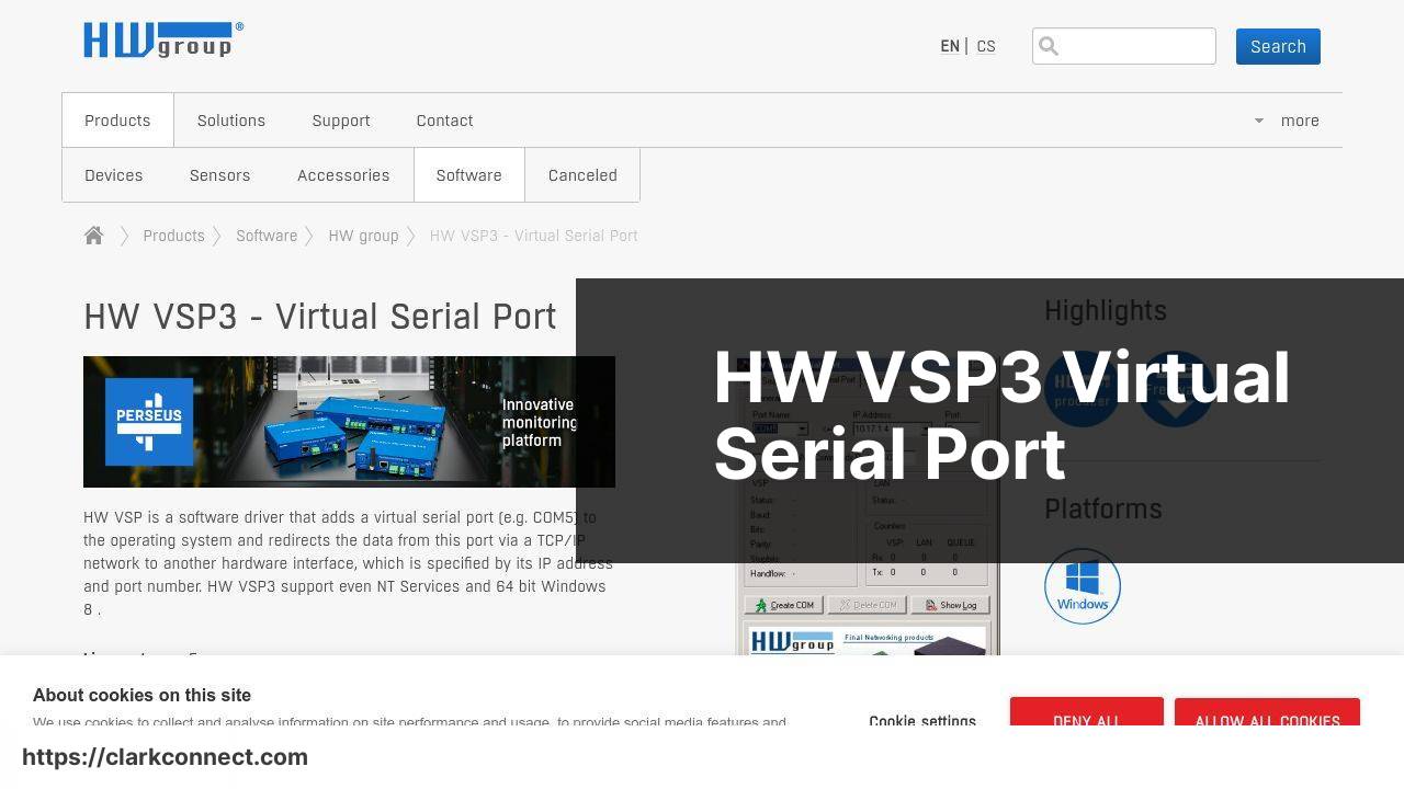 https://www.hw-group.com/software/hw-vsp3-virtual-serial-port screenshot