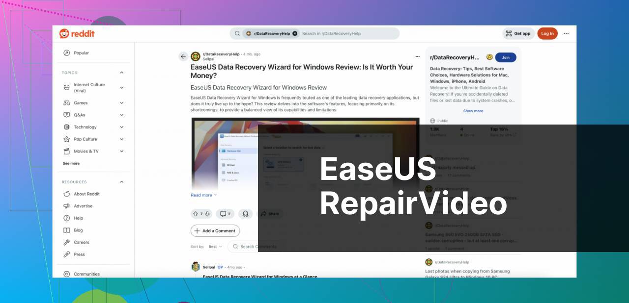 https://www.reddit.com/r/DataRecoveryHelp/comments/1d6irir/easeus_data_recovery_wizard_for_windows_review_is/ screenshot