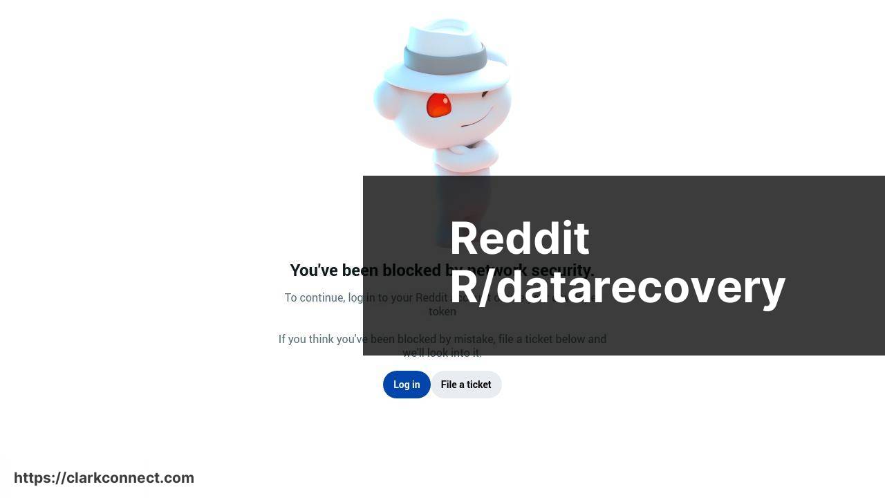 https://www.reddit.com/r/datarecovery/ screenshot