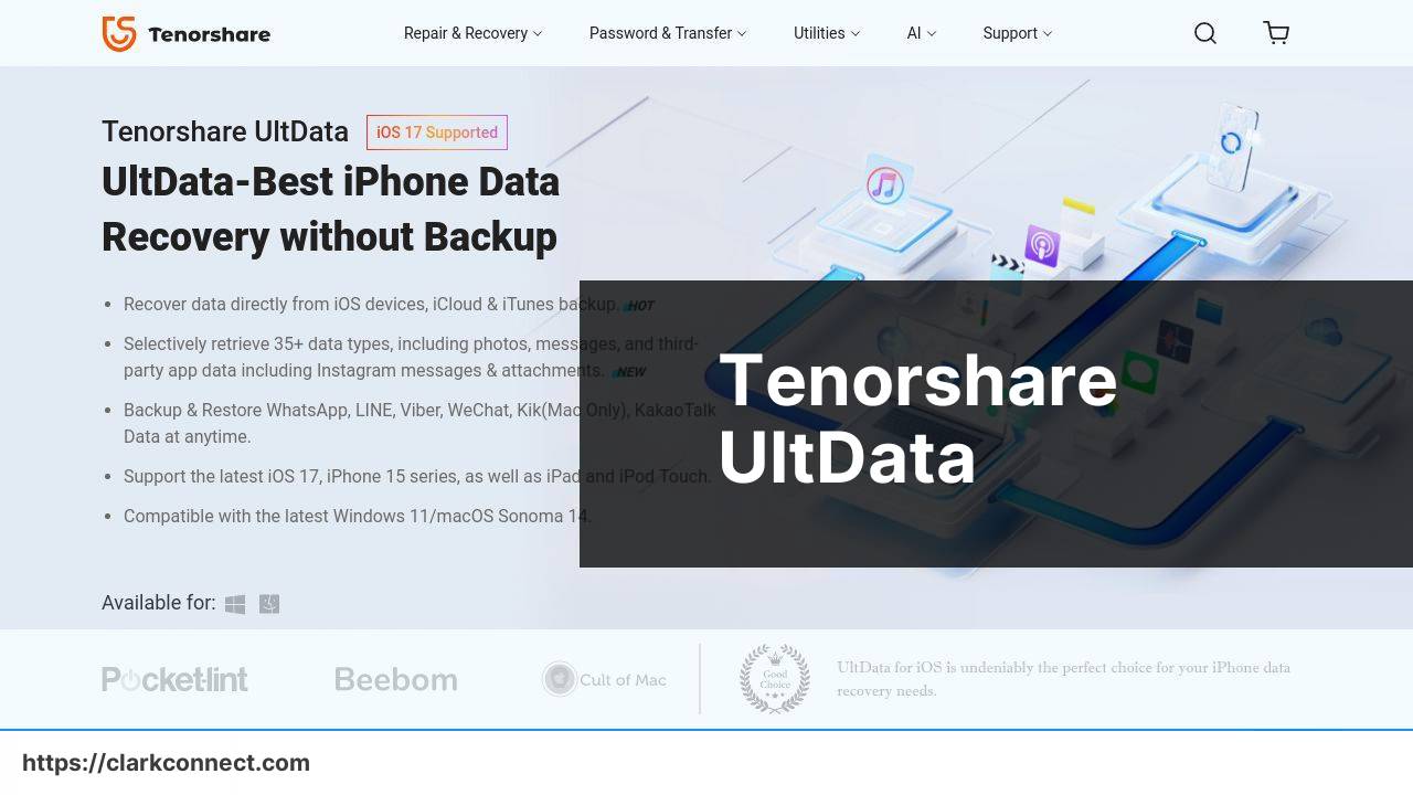https://www.tenorshare.com/products/iphone-data-recovery.html screenshot