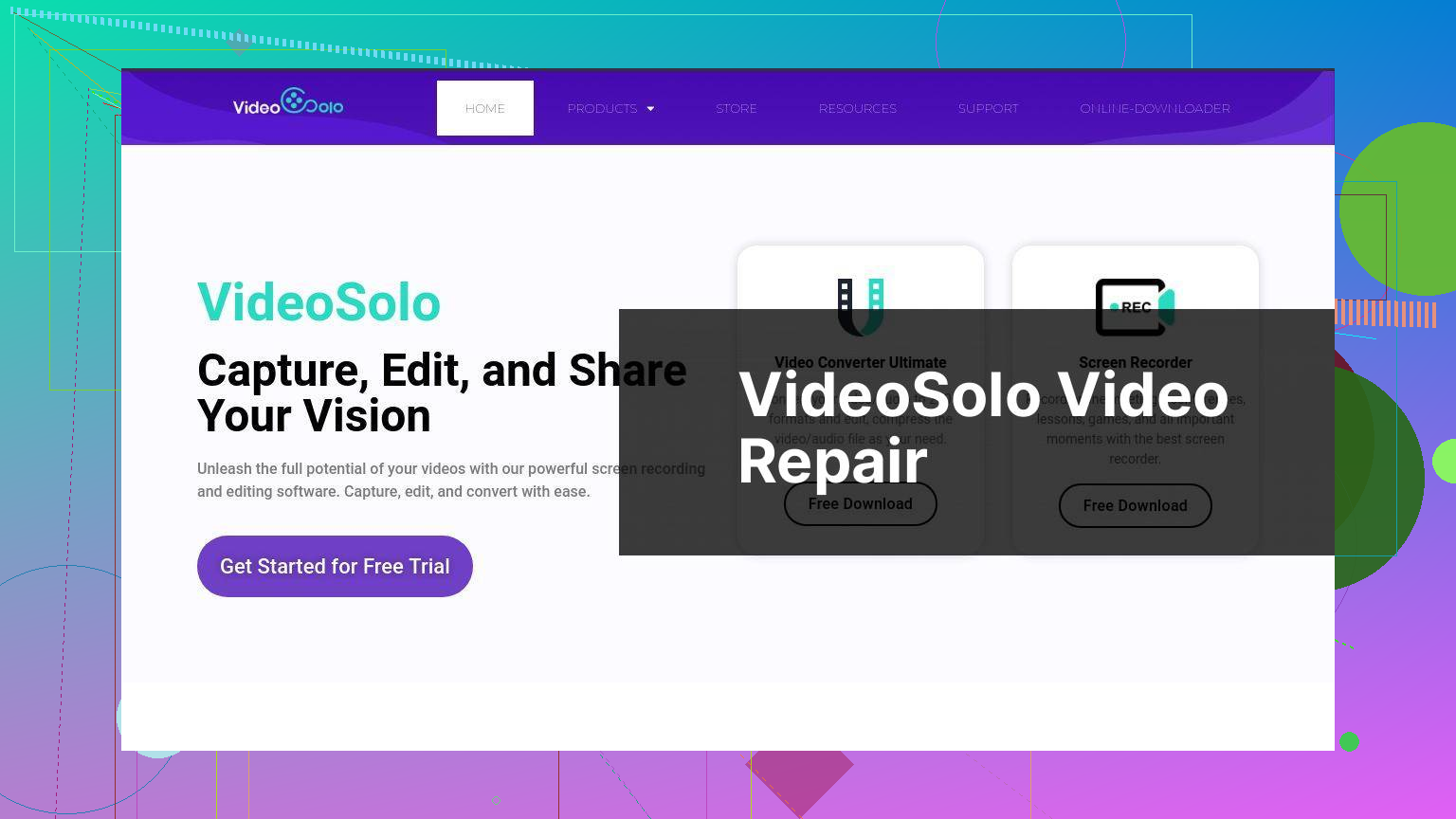 https://www.videosolo.com screenshot